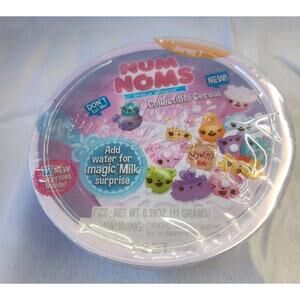 Num Noms Discontinued toy Collectible Cereal Mystery Pack series 1 Rare Sealed